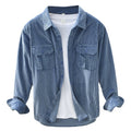 Grady | Rugged Textured Overshirt – front view