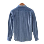 Grady | Rugged Textured Overshirt – back view