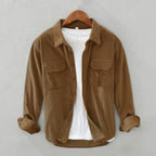 Grady | Rugged Textured Overshirt – front view