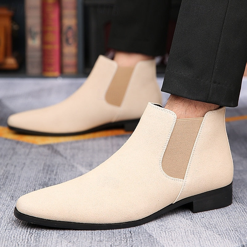 Hartley | Classic Ankle Chelsea Boots – styled view