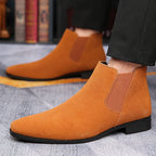 Hartley | Classic Ankle Chelsea Boots – styled view