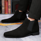 Hartley | Classic Ankle Chelsea Boots – styled view
