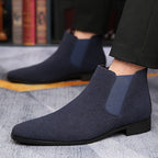 Hartley | Classic Ankle Chelsea Boots – styled view
