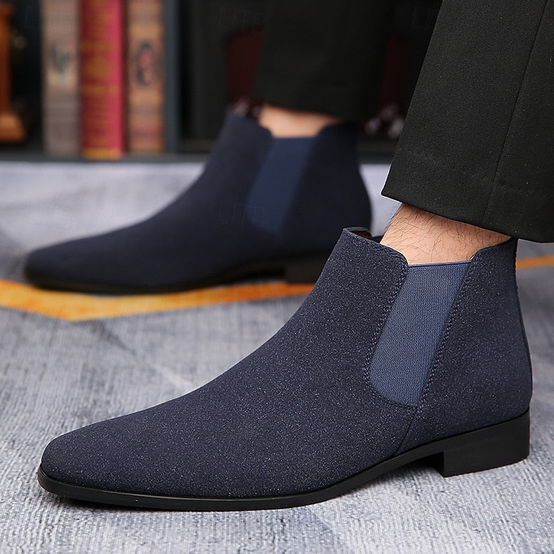 Hartley | Classic Ankle Chelsea Boots – styled view