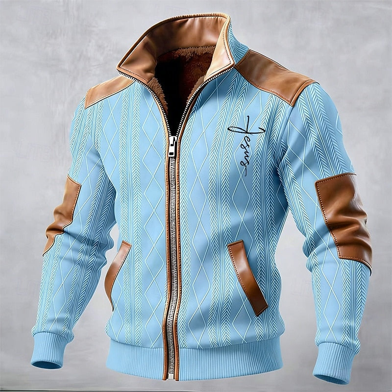 Hayes | Refined Stand-Collar Jacket – front view