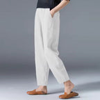 Hazeline | Relaxed Tapered Trousers – front view