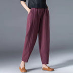 Hazeline | Relaxed Tapered Trousers – front view