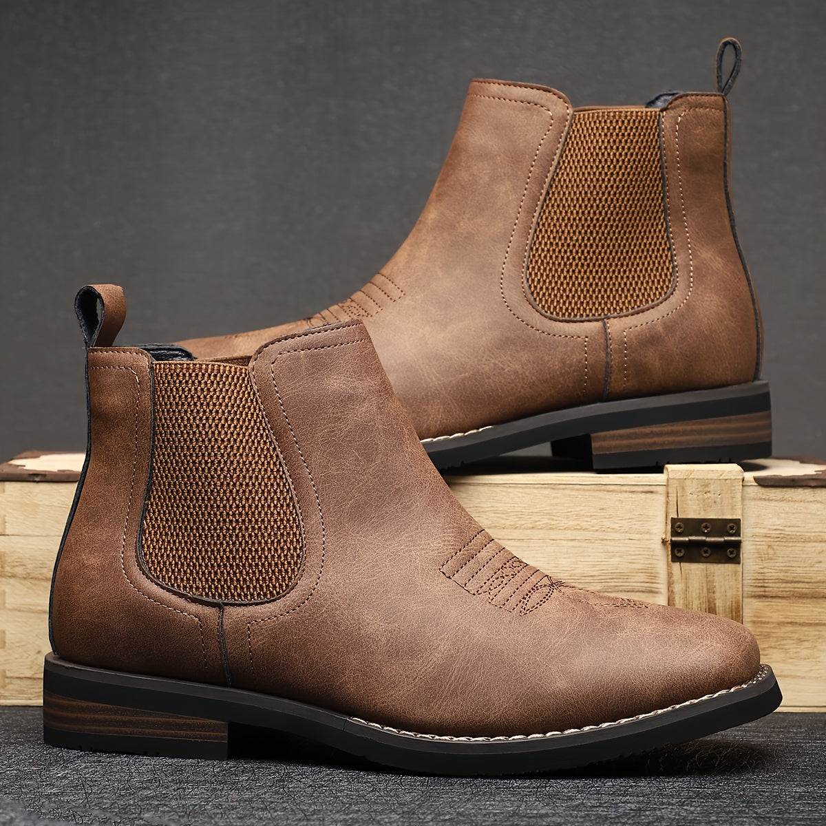Holden | Classic Chelsea Boots – side view