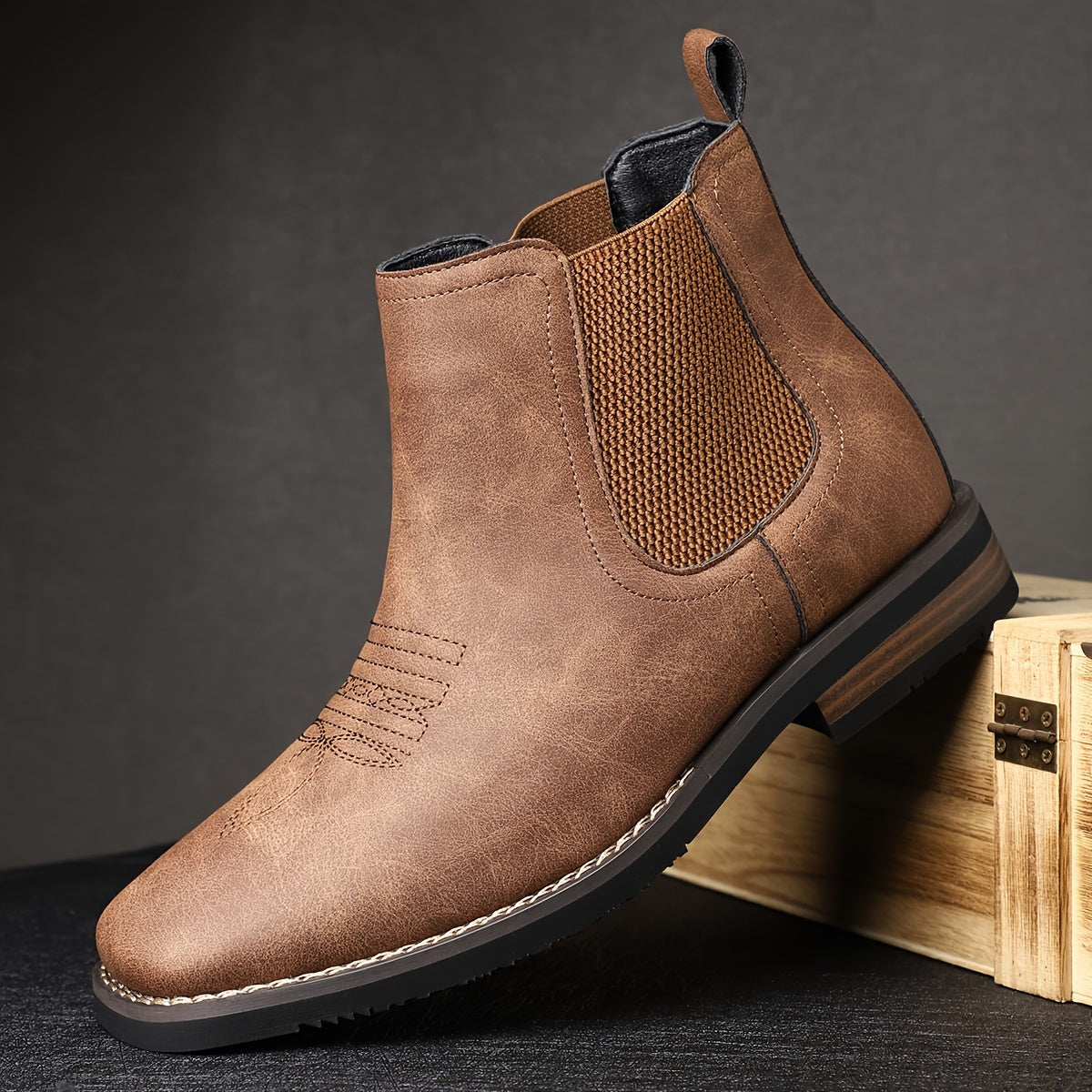 Holden | Classic Chelsea Boots – side view