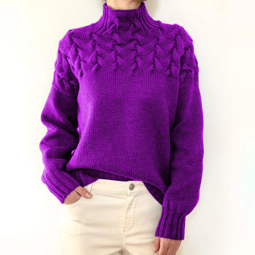 Iris Warm Knit Sweater by Vera Noir – image 13