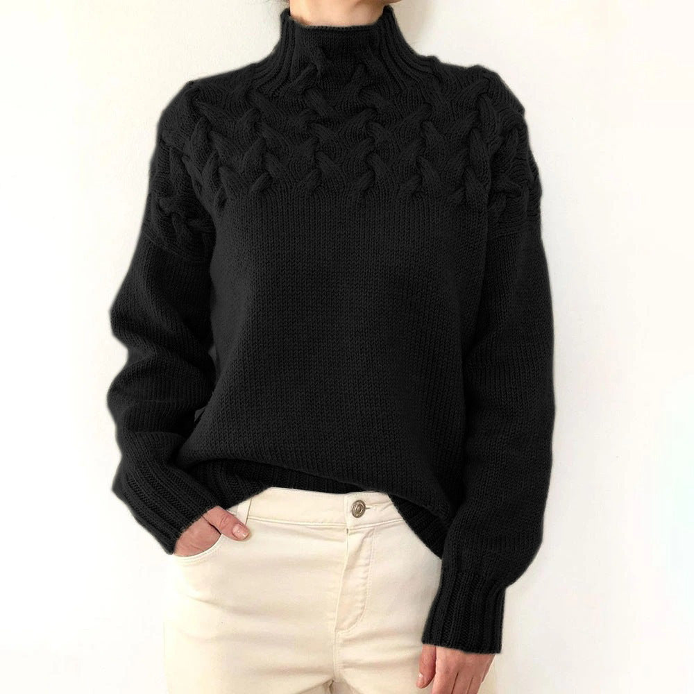 Iris Warm Knit Sweater by Vera Noir – image 8