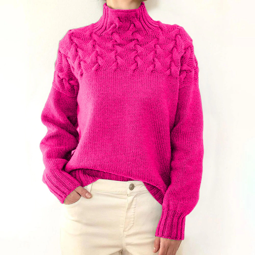 Iris Warm Knit Sweater by Vera Noir – image 9
