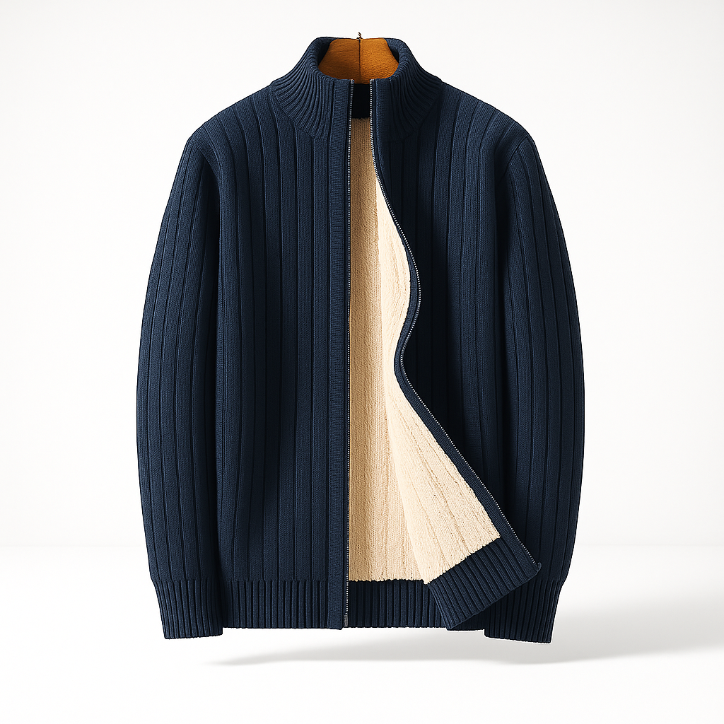 Jackson Classic Cardigan – styled view