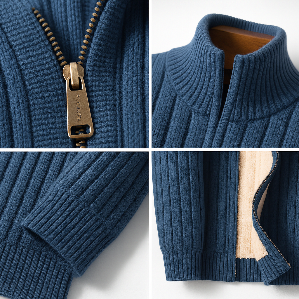 Jackson Classic Cardigan – close-up