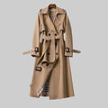 Jakarta | Belted Double-Breasted Trench Coat – front view