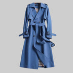 Jakarta | Belted Double-Breasted Trench Coat – front view