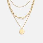 Janie necklace on neutral background