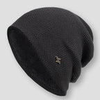 Jim Knitted Wool Beanie – side view