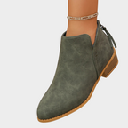 Joanne Low Heel Ankle Boots – side view
