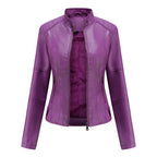 Josette | Stand-Collar Utility Jacket with Zip Pockets – front view