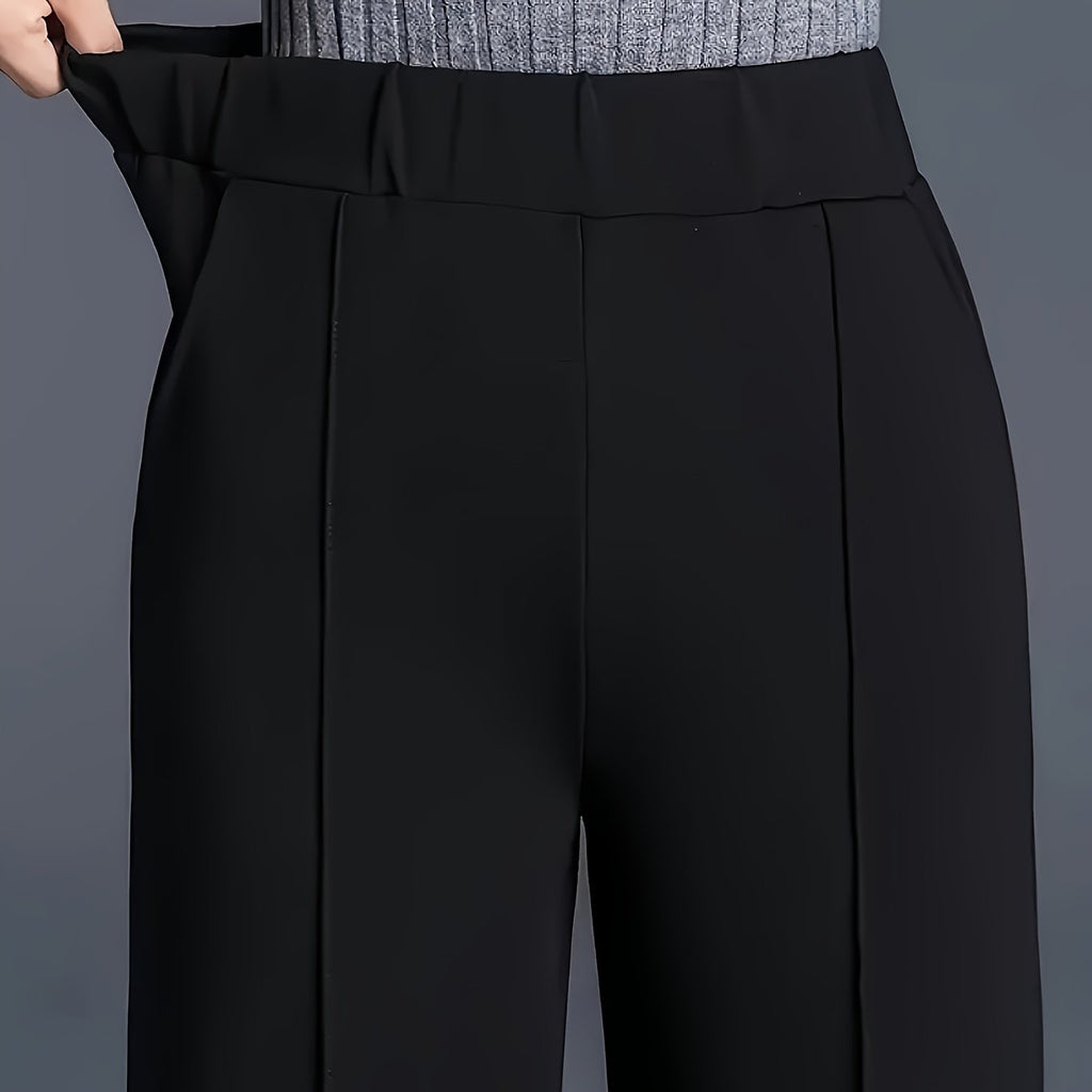 Josie | High-Waisted Wide-Leg Pants – detail view