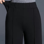 Josie | High-Waisted Wide-Leg Pants – detail view