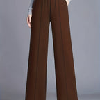Josie | High-Waisted Wide-Leg Pants – front view