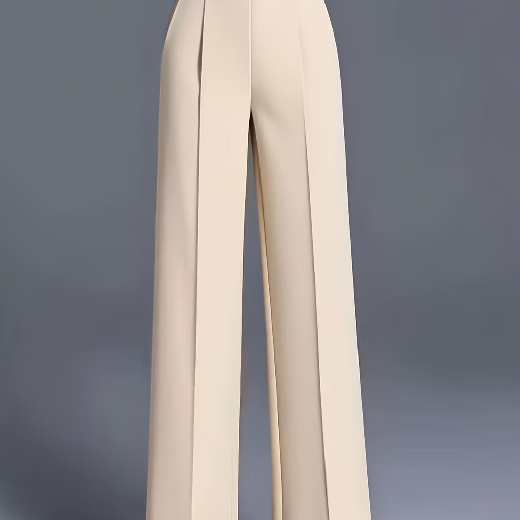 Josie | High-Waisted Wide-Leg Pants – front view