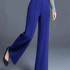 Josie | High-Waisted Wide-Leg Pants – styled view