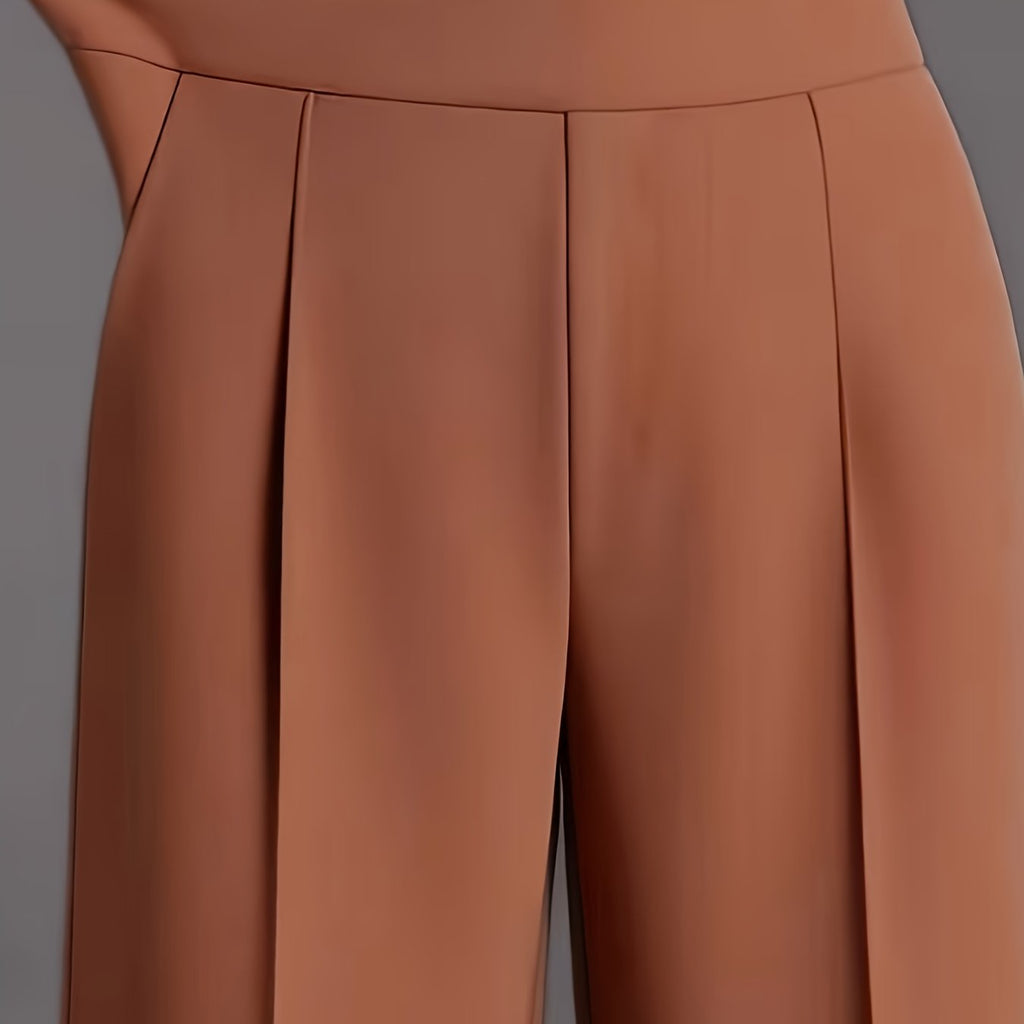 Josie | High-Waisted Wide-Leg Pants – detail view
