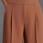 Josie | High-Waisted Wide-Leg Pants – detail view