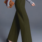 Josie | High-Waisted Wide-Leg Pants – styled view