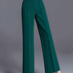 Josie | High-Waisted Wide-Leg Pants – front view