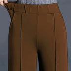 Josie | High-Waisted Wide-Leg Pants – detail view