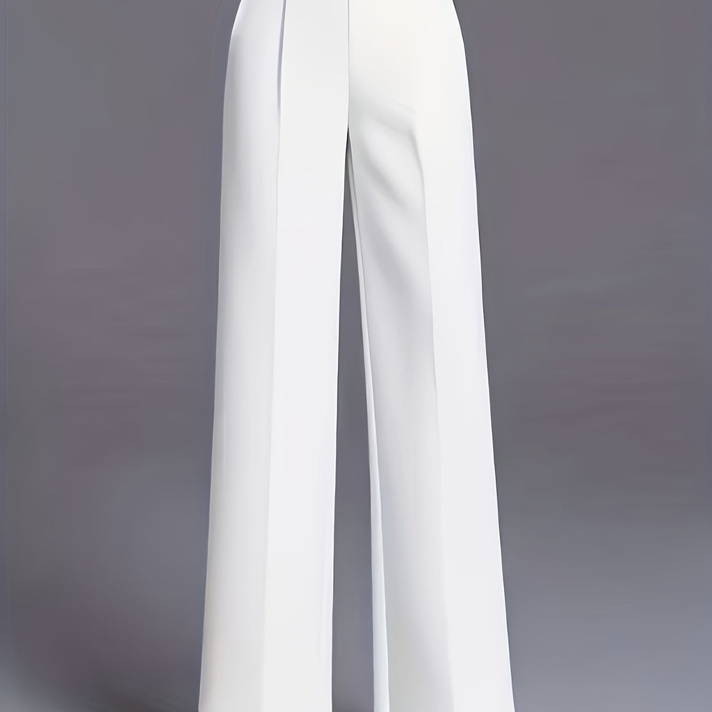Josie | High-Waisted Wide-Leg Pants – front view