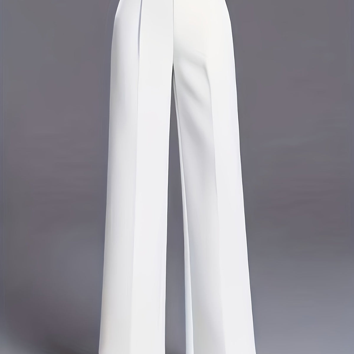 Josie | High-Waisted Wide-Leg Pants – front view