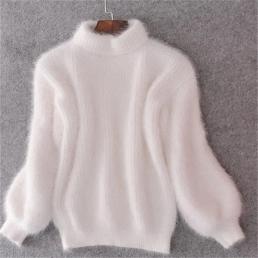 Julissa | Soft High-Neck Sweater – front view