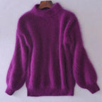 Julissa | Soft High-Neck Sweater – front view