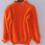 Julissa | Soft High-Neck Sweater – front view