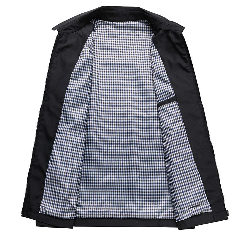 Julius | Refined Weather-Ready Jacket – detail view