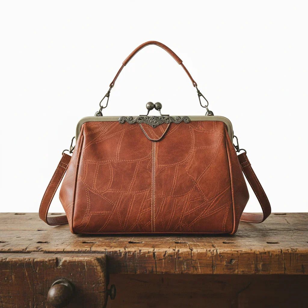Junelle | Classic Vintage Handbag – front view