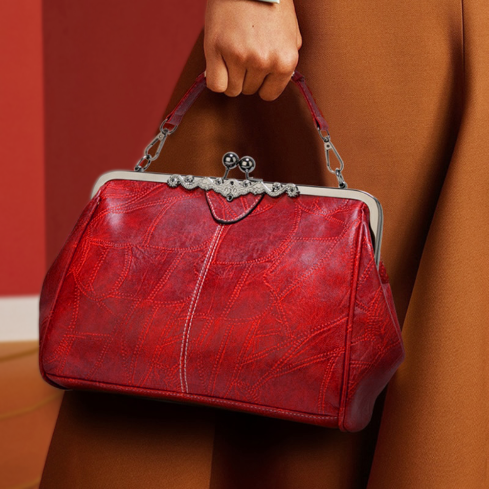 Junelle | Classic Vintage Handbag – styled view