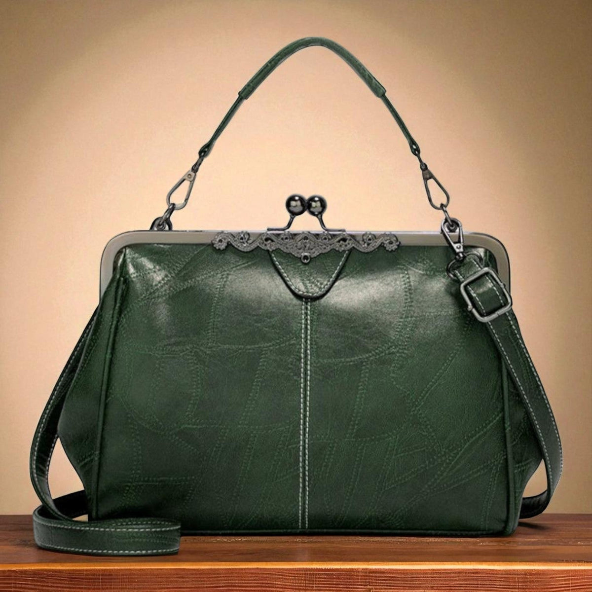 Junelle | Classic Vintage Handbag – front view