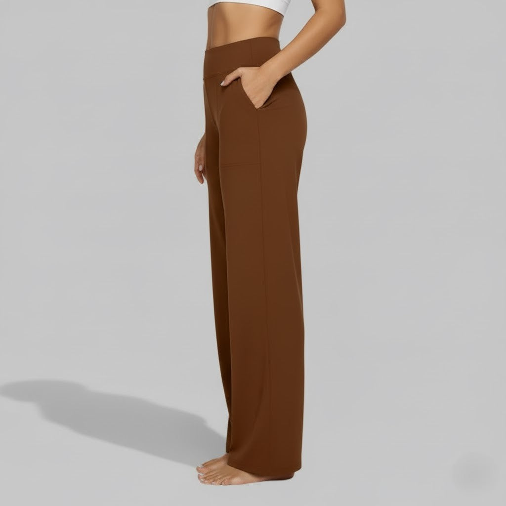 Junessa | Relaxed Wide-Leg Pants – side view