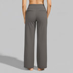 Junessa | Relaxed Wide-Leg Pants – back view
