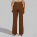 Junessa | Relaxed Wide-Leg Pants – back view