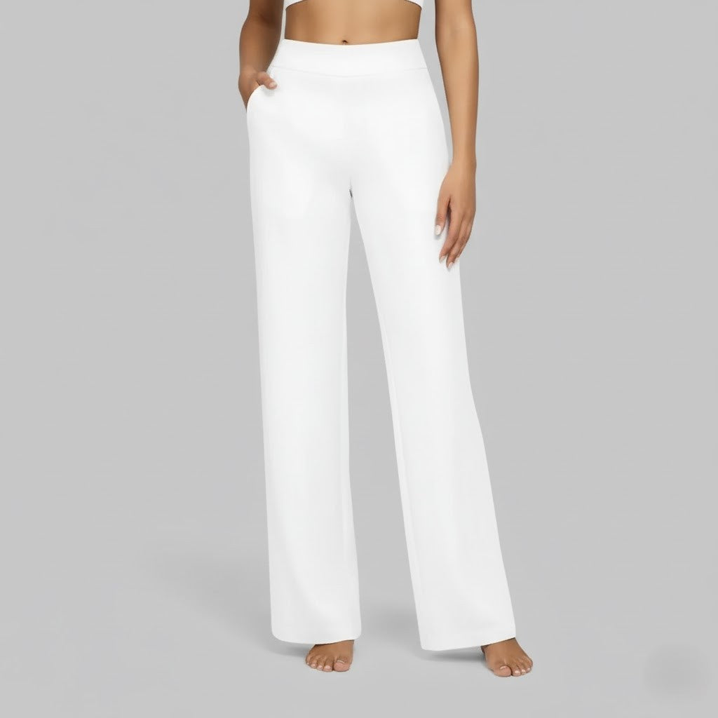 Junessa | Relaxed Wide-Leg Pants – front view