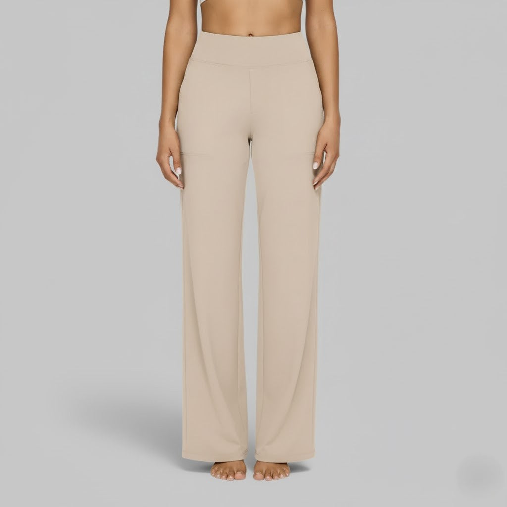 Junessa | Relaxed Wide-Leg Pants – front view