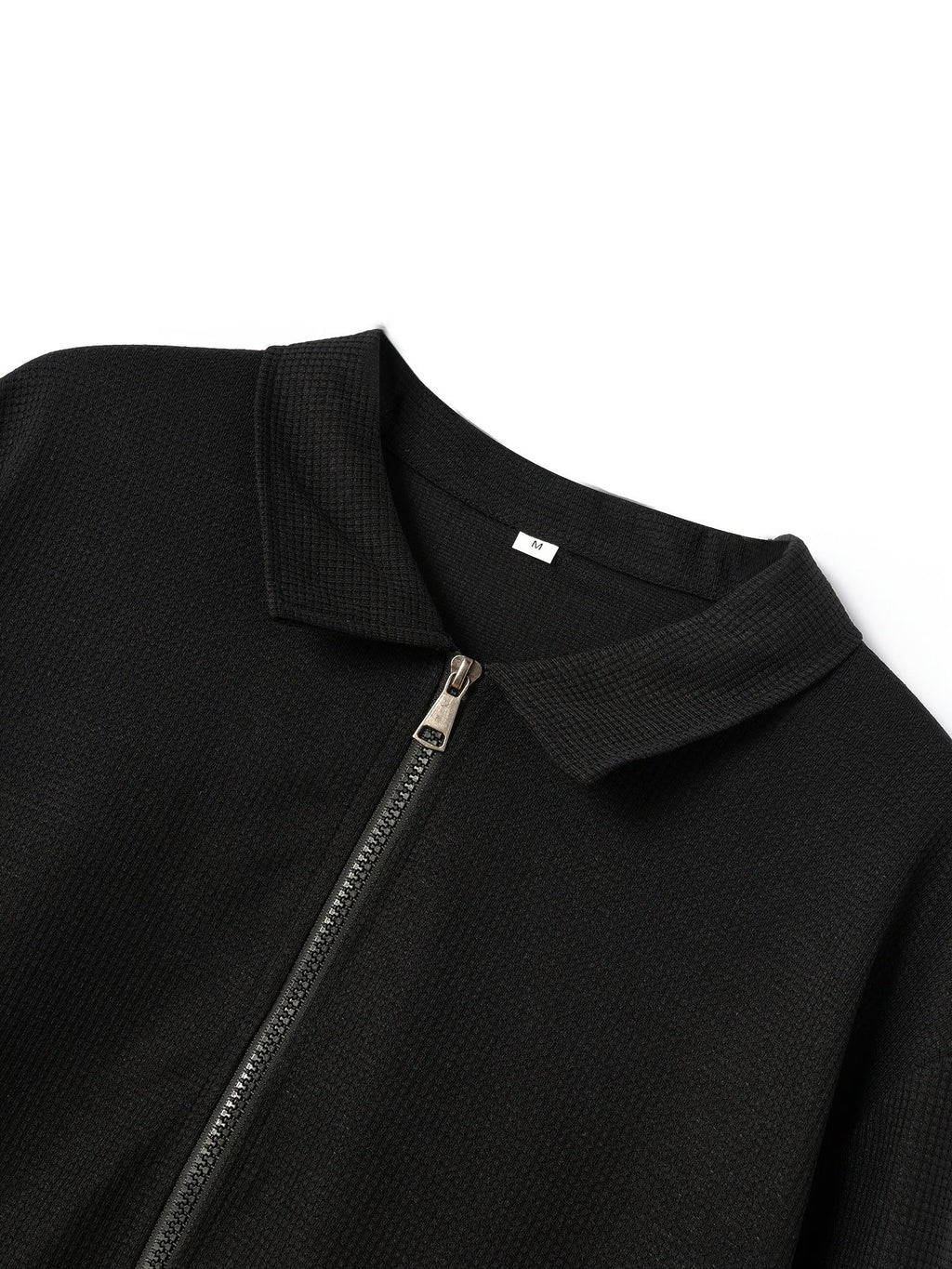 Kamron | Textured Zip Jacket – detail view
