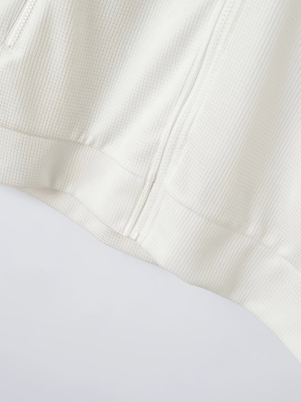 Kamron | Textured Zip Jacket – detail view